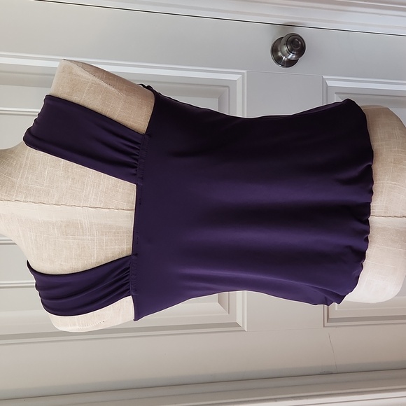 Limited Plum Purple Twist Tank Top - Picture 2 of 5